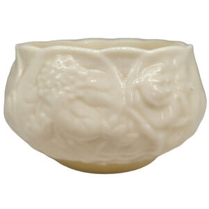 Belleek Irish Pottery Cream Water Lilly Serenity Sugar‎ Bowl  6th Mark
